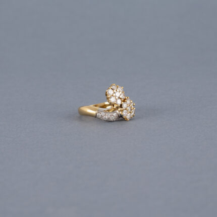 Inel din aur de 14k cu diamante naturale